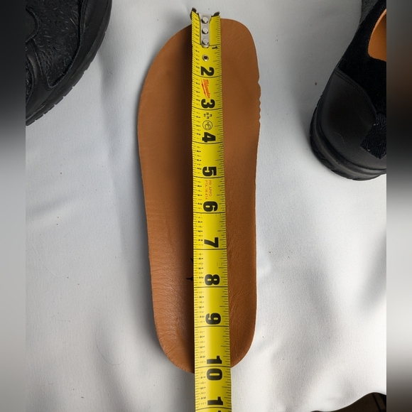 PORTOFINO Orthopedic Shoes Black Leather Laces And Zippers Size ? - Picture 12 of 14